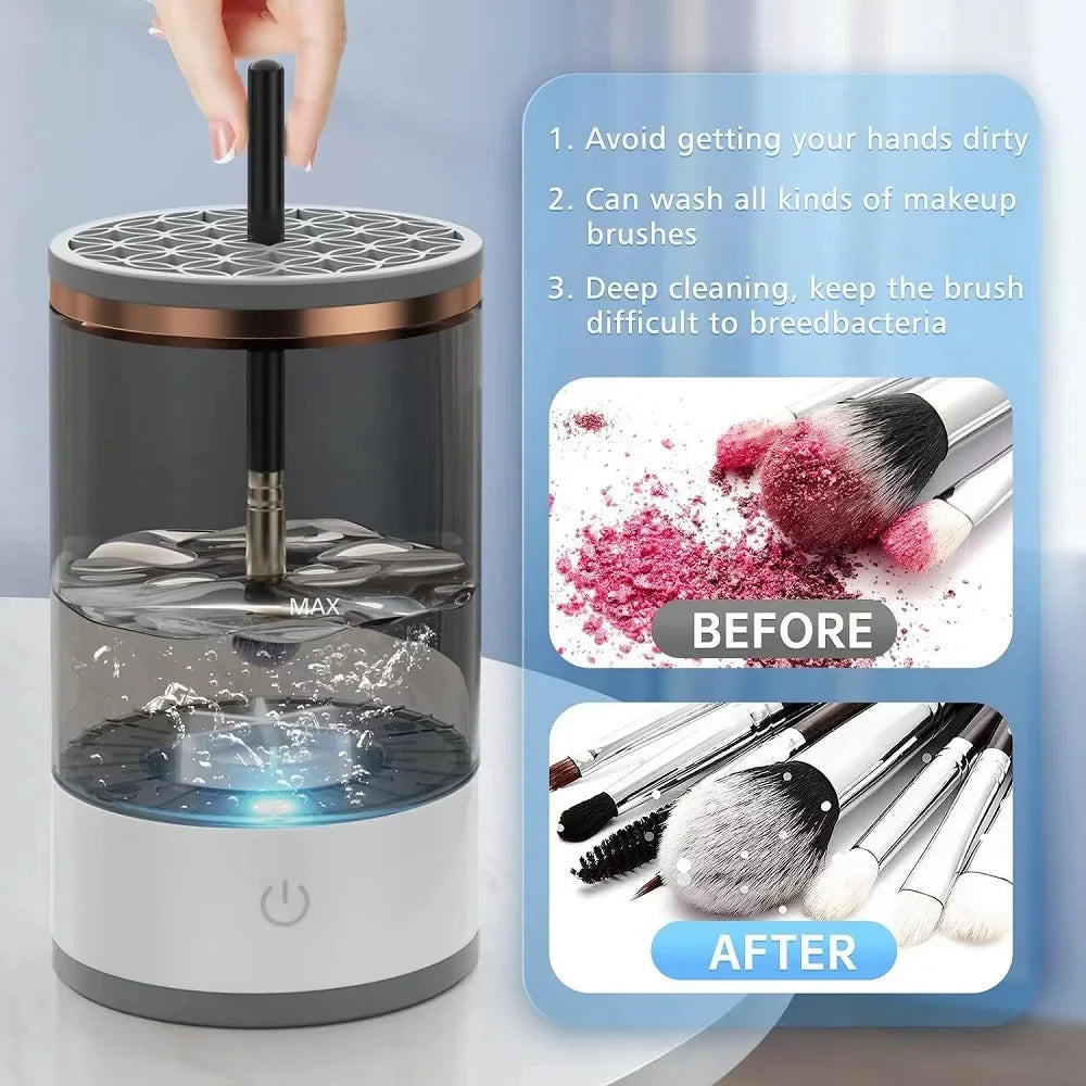 LuxiBrush™️ Pro Automatic Makeup Brush Cleaner 