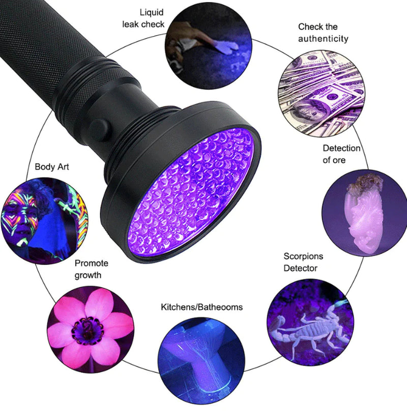 OptiBeam™️ UV Ultraviolet Blacklight Inspection Lamp