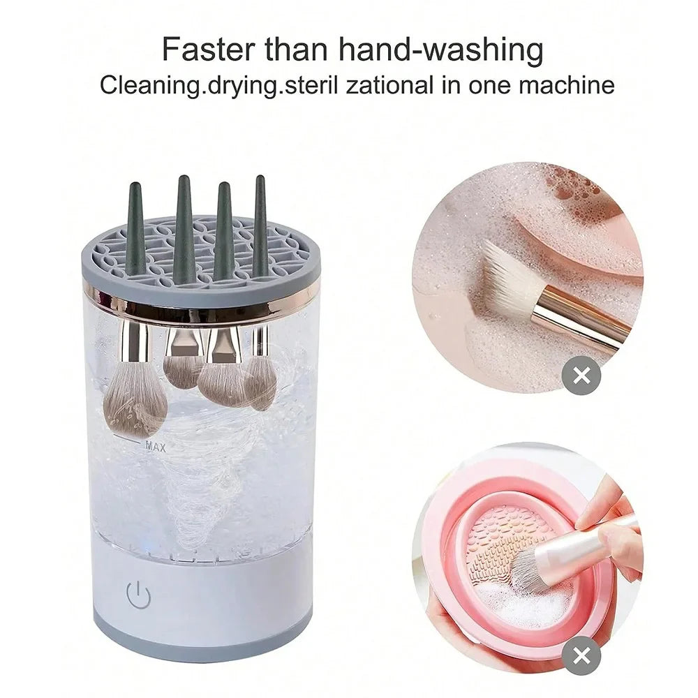 LuxiBrush™️ Pro Automatic Makeup Brush Cleaner 