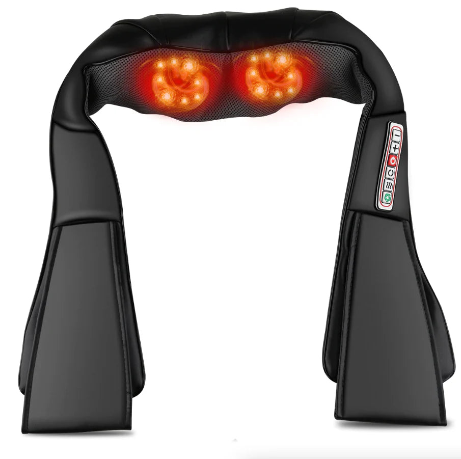SoulSooth™️  Heated Back Neck and Shoulder Massager 