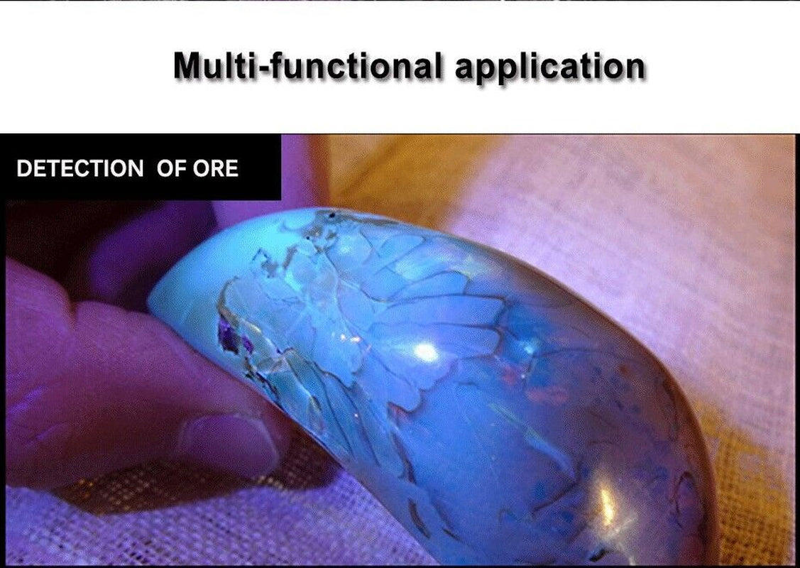 OptiBeam™️ UV Ultraviolet Blacklight Inspection Lamp