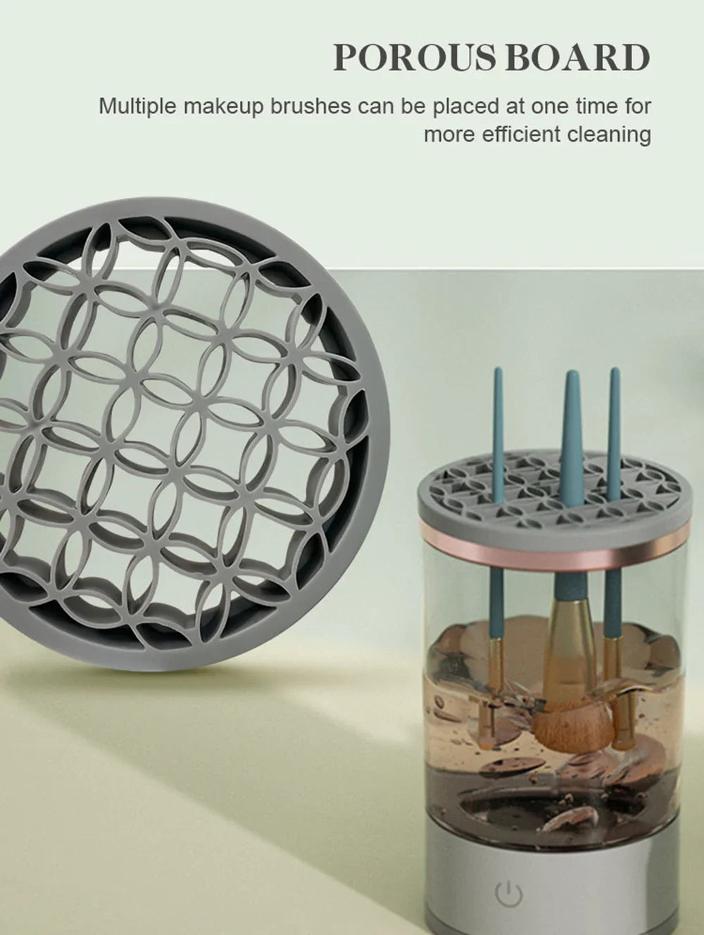 LuxiBrush™️ Pro Automatic Makeup Brush Cleaner 