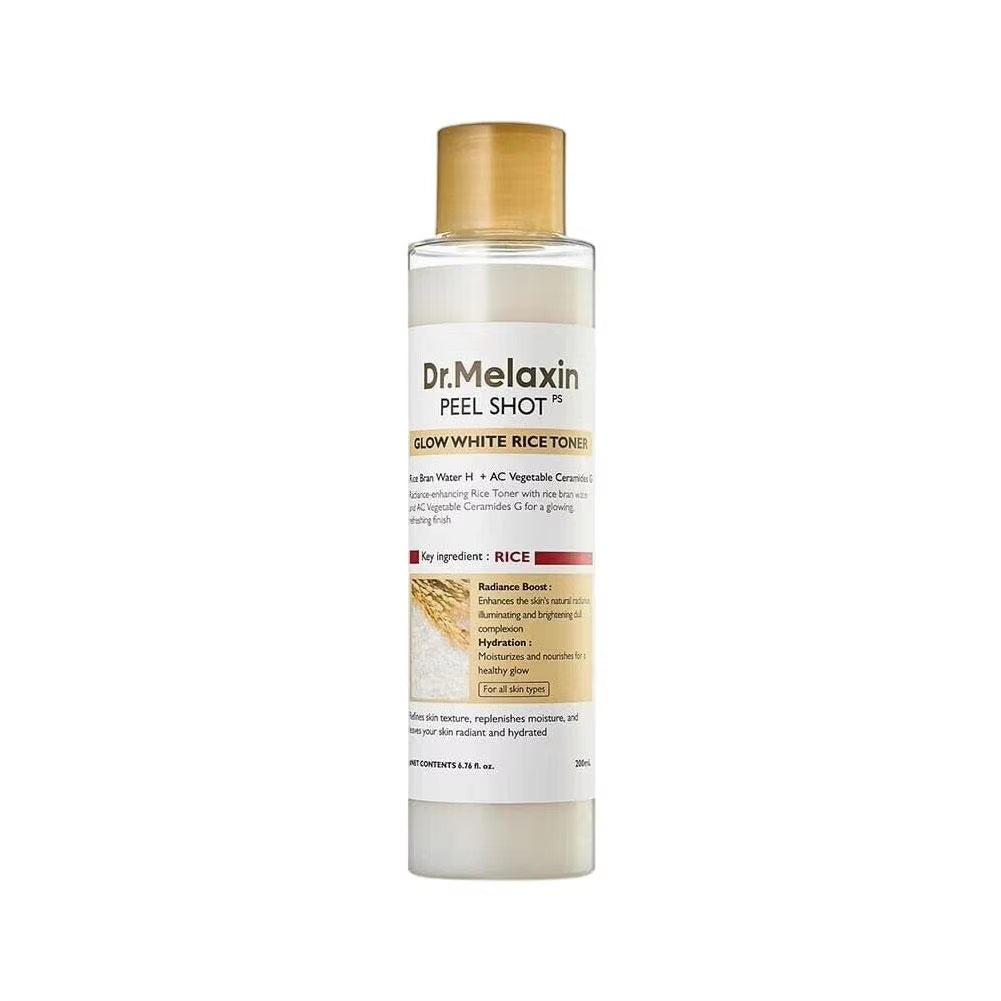 Dr. Melaxin Peel Shot™️ White and Black Rice Exfoliating Oil