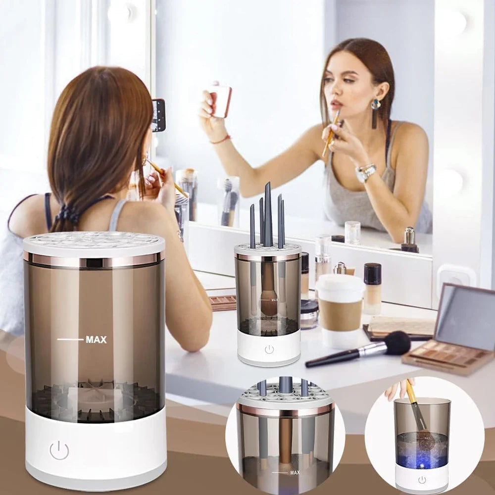 LuxiBrush™️ Pro Automatic Makeup Brush Cleaner 