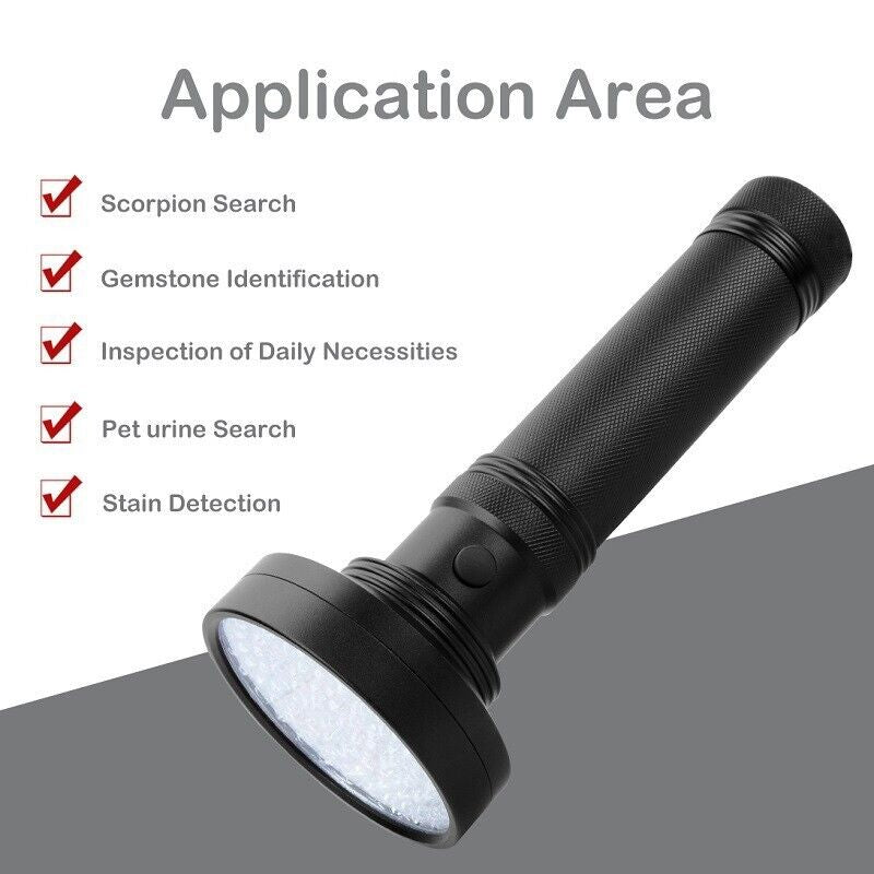 OptiBeam™️ UV Ultraviolet Blacklight Inspection Lamp