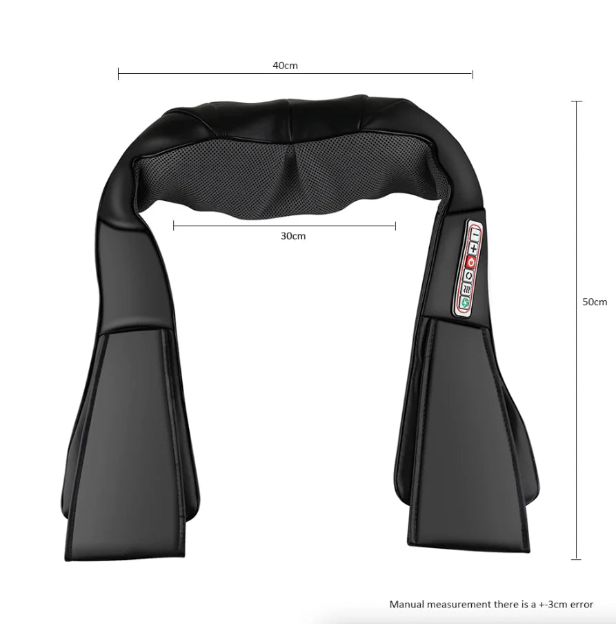 SoulSooth™️  Heated Back Neck and Shoulder Massager 