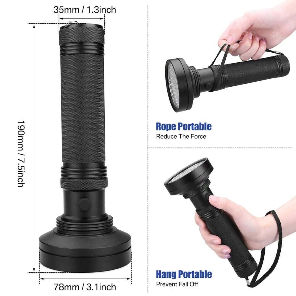 OptiBeam™️ UV Ultraviolet Blacklight Inspection Lamp