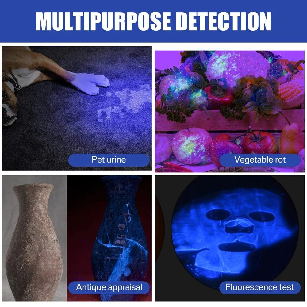 OptiBeam™️ UV Ultraviolet Blacklight Inspection Lamp